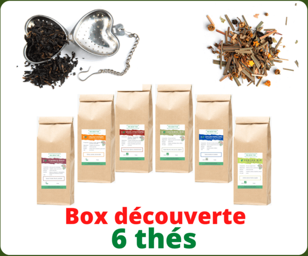 Coffret découverte 6 thés